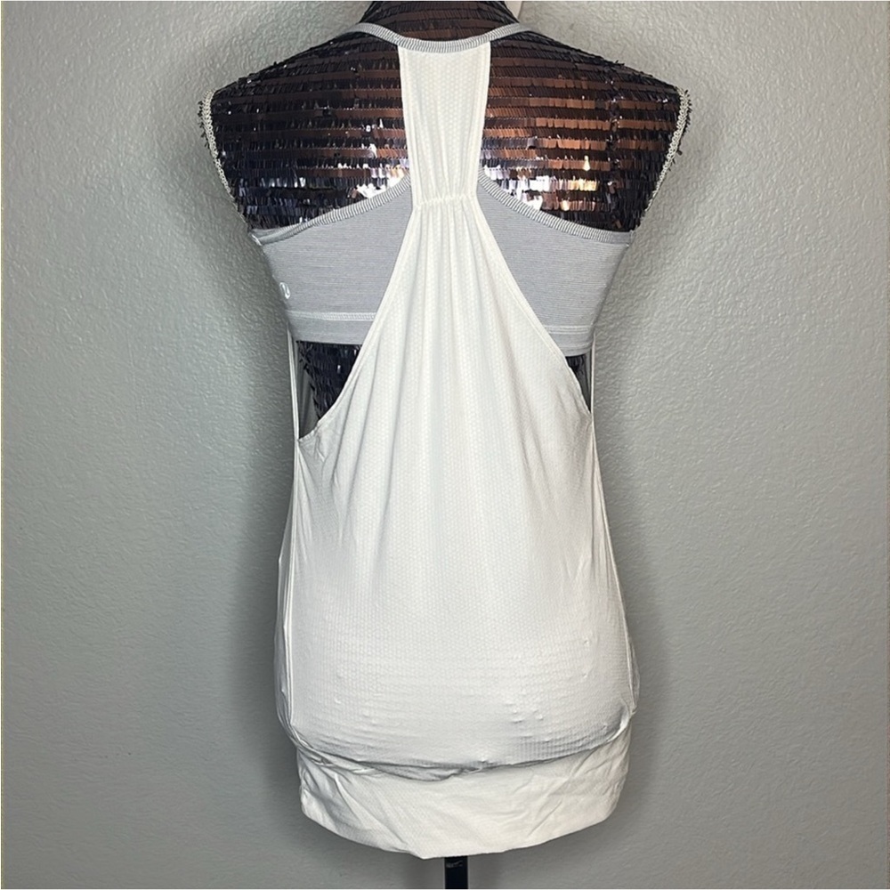 Lululemon White Tank - Picture 6 of 10